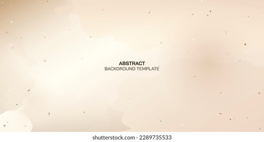 Abstract mixed yellow and beige watercolor blended style background with splashed colors. Vector background for banner, poster, web and wallpaper.