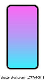 Resumen del icono del teléfono móvil. Ilustración vectorial. EPS10