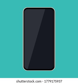 Resumen del icono del teléfono móvil. Ilustración vectorial. EPS10