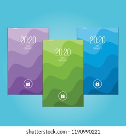 Abstract Mobile Wallpaper With Colorfull Color