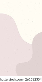Abstract Mobile Wallpaper Stories Waves Pink Colors Dots Watercolor Style Vector Design