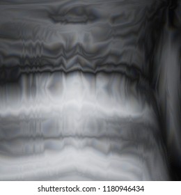 Abstract mochrome background. Optical illusion of the motion of geometric shapes.