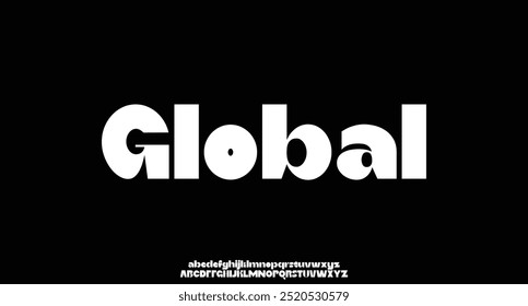 Abstract modern alphabet fonts. Abstract typography urban sport, techno, fashion, digital, future creative logo font. vector illustration