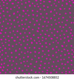 Abstract modern animal seamless pattern. Pink ornament on grey background. Decorative vector stock illustration for posters, card, postcard, fabric, textile. Ornament of stylized skin.