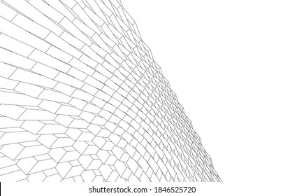 fondo abstracto moderno arquitectónico 3d