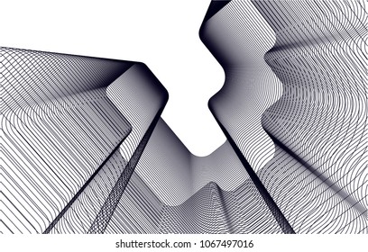 abstract modern architecture