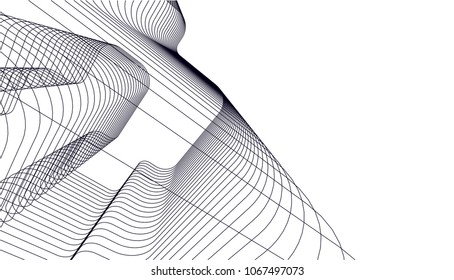 abstract modern architecture