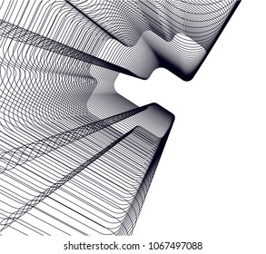 abstract modern architecture
