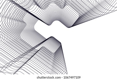 abstract modern architecture