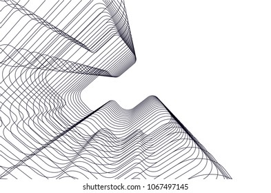 abstract modern architecture