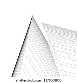 abstract  modern architecture