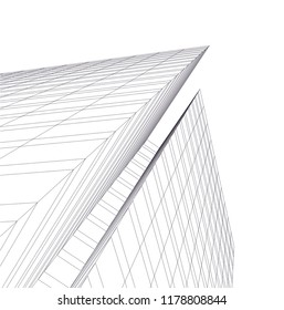 abstract  modern architecture
