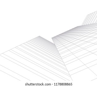 abstract  modern architecture