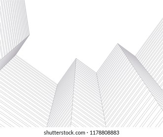 abstract  modern architecture