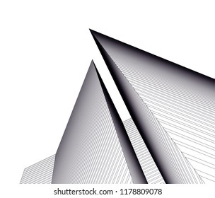 abstract  modern architecture