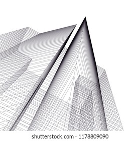 abstract  modern architecture