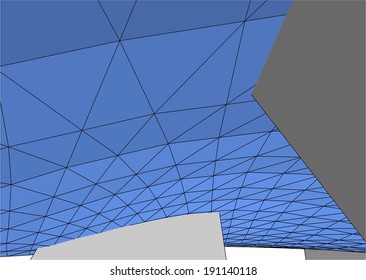 abstract modern architecture