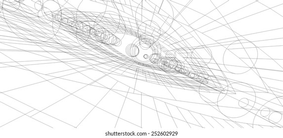 abstract modern architecture