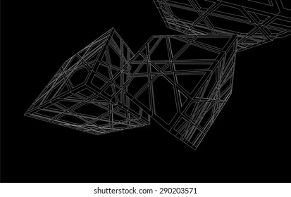 abstract modern architecture