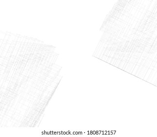 ilustración 3d de arquitectura moderna abstracta