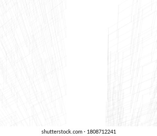 ilustración 3d de arquitectura moderna abstracta
