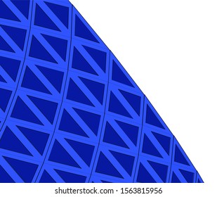 abstract modern architecture, 3d structure 