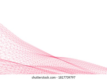 Abstract modern architecture 3d vector illustration