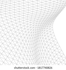 Resumen de la arquitectura moderna 3d ilustración vectorial