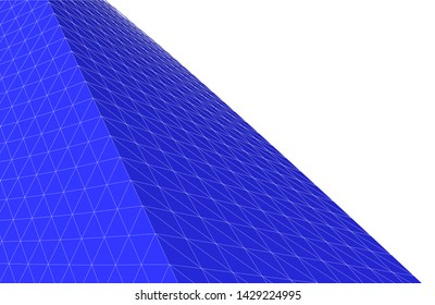 Abstract modern architecture building 3d
