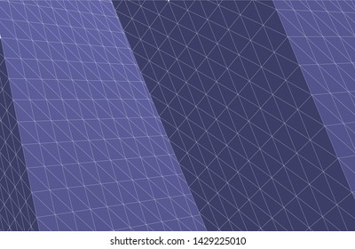 Abstract modern architecture building 3d