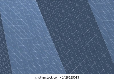 Abstract modern architecture building 3d