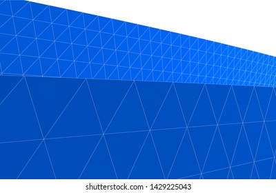 Abstract modern architecture building 3d