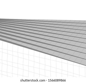 Abstract modern architecture building 3d