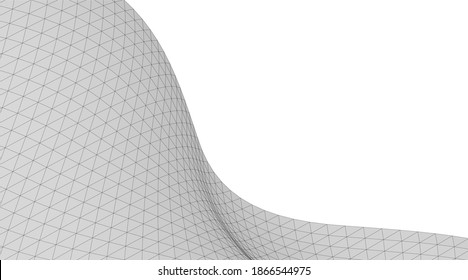 Abstract modern architecture buildings 3d illustration
