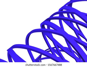 Abstract modern architecture construction 3d