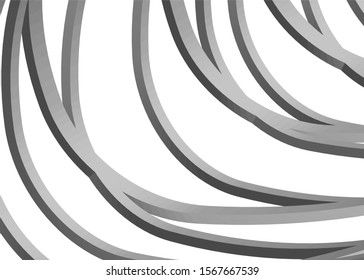 Abstract modern architecture construction 3d