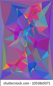Abstract modern art composition for design