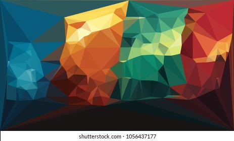 Abstract modern art composition for design