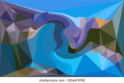 
Abstract modern art composition for design