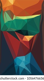 
Abstract modern art composition for design