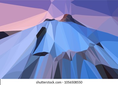 Abstract modern art composition for design