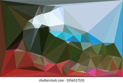 Abstract modern art composition for design