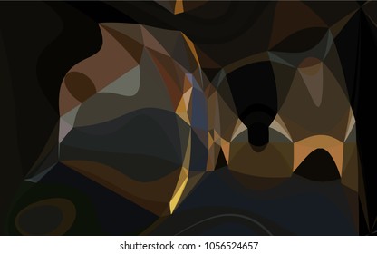 Abstract modern art composition for design