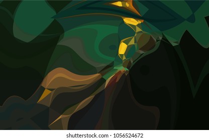 Abstract modern art composition for design