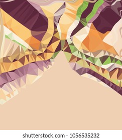 
Abstract modern art composition for design
