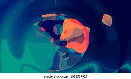 
Abstract modern art composition for design
