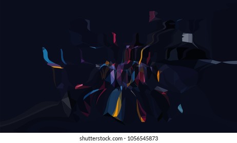 
Abstract modern art composition for design
