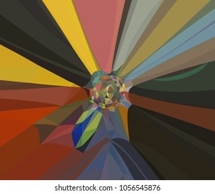
Abstract modern art composition for design
