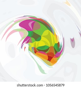
Abstract modern art composition for design