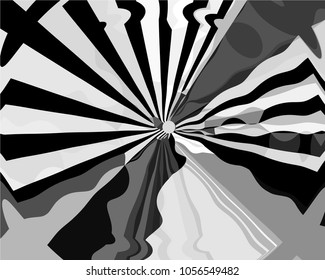 
Abstract modern art composition for design